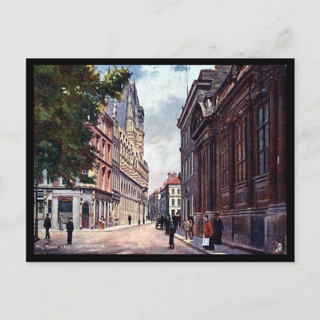 Cartão Postal Cartão-postal antigo - Câmara Municipal de Northam (Frente)