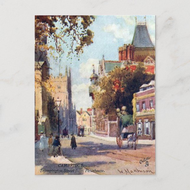 Cartão Postal Cartão-postal antigo - Cambridge (Frente)