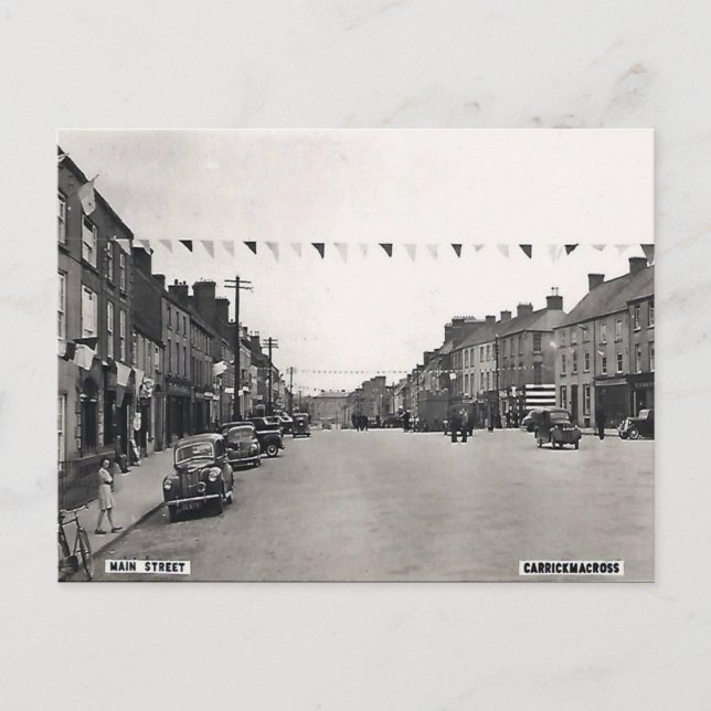 Cartão Postal Cartão-postal antigo - Carrickmcross, Co Monaghan (Frente)
