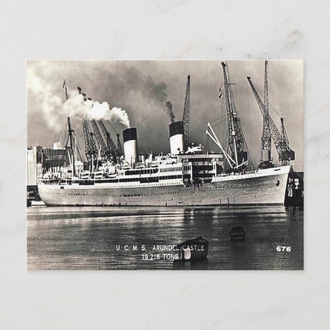 Cartão Postal Cartão-postal antigo - Castelo de Arundel da UCMS (Frente)