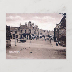 Cartão Postal Cartão-postal antigo - Castelo de Barnard, Co Durh