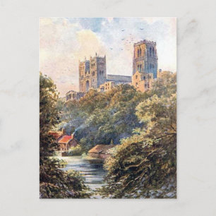 Cartão Postal Cartão-postal antigo - Catedral de Durham