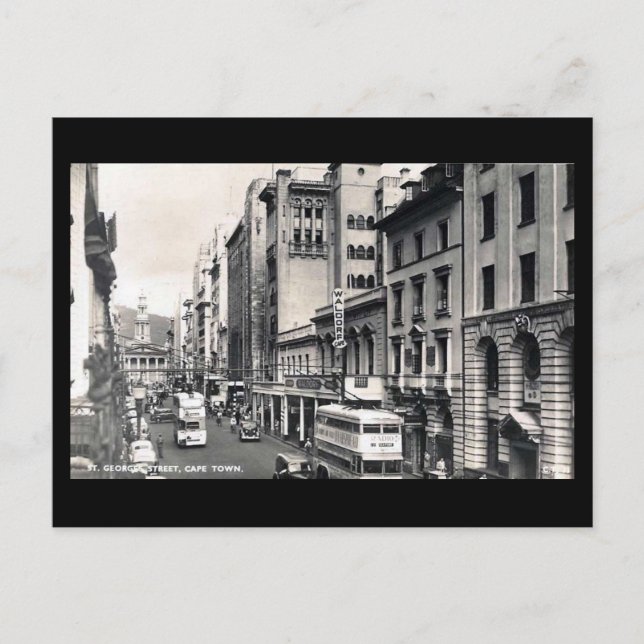 Cartão Postal Cartão-postal antigo - Cidade do Cabo, África do S (Frente)