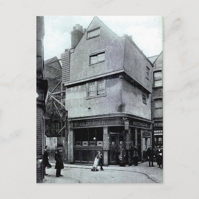 Cartão Postal Cartão-postal antigo - Cloth Fair, Smithfield, Lon (Frente)