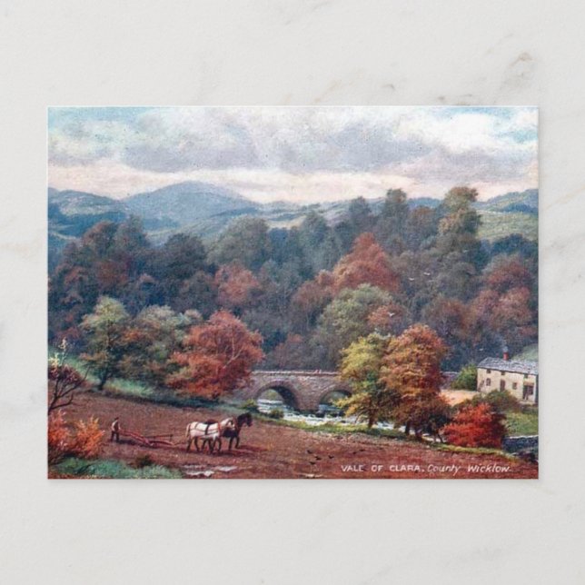 Cartão Postal Cartão-postal antigo - Co Wicklow, Irlanda (Frente)