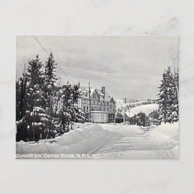 Cartão Postal Cartão-postal antigo - Corner Brook, Terra Nova (Frente)