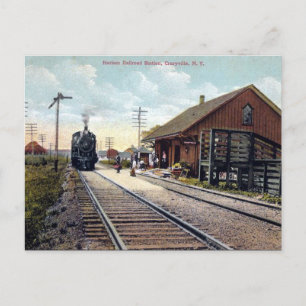 Cartão Postal Cartão-postal antigo - Craryville, NY, EUA
