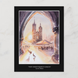 Cartão Postal Cartão-postal antigo da Cidade Antiga, Pintado pel