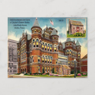 Cartão Postal Cartão-postal antigo - Dallas, Texas