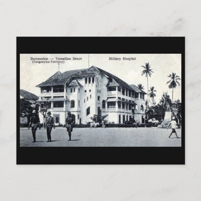 Cartão Postal Cartão-postal antigo - Dar-es-Salam, Tanzânia (Frente)