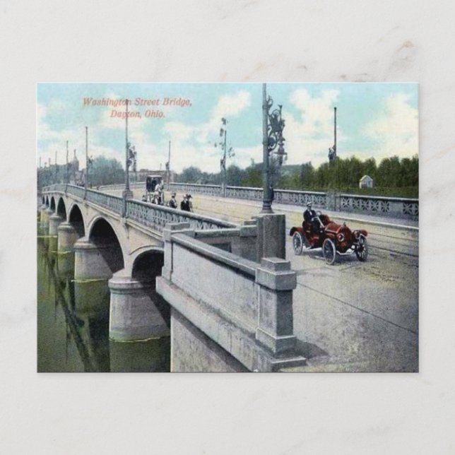 Cartão Postal Cartão-postal antigo - Dayton, Ohio, EUA (Frente)