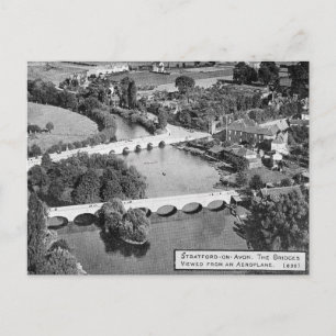 Cartão Postal Cartão-postal antigo - Duas Pontes, Stratford-on-A