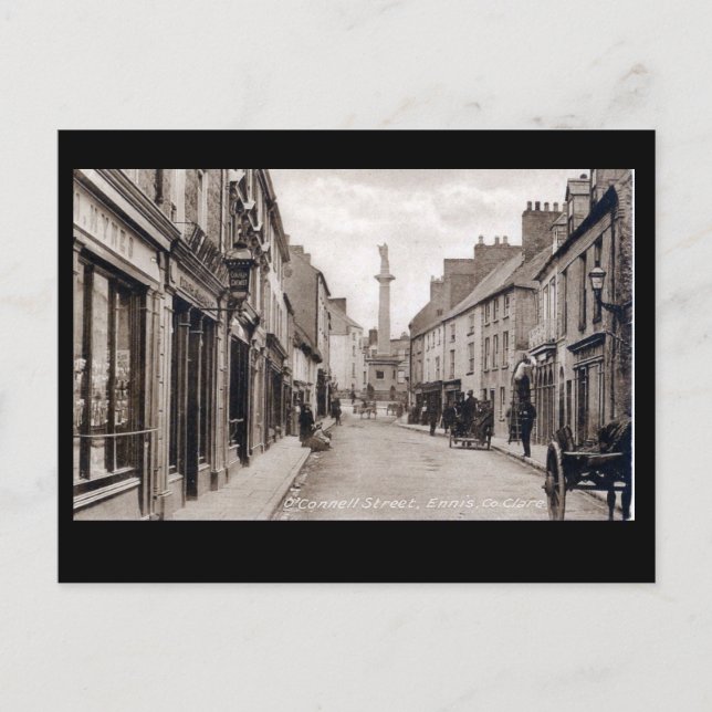 Cartão Postal Cartão-postal antigo - Ennis, Co Clare (Frente)