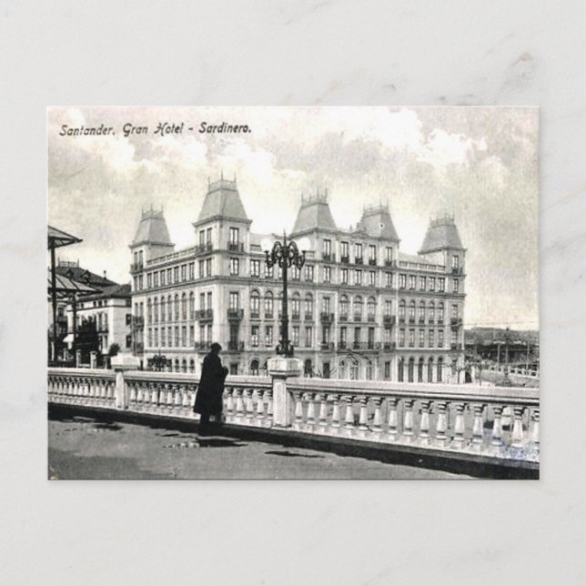 Cartão Postal Cartão-postal antigo - Espanha Santander (Frente)