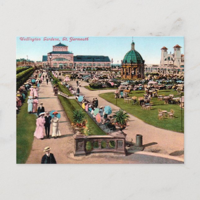 Cartão Postal Cartão-postal antigo - Excelente Yarmouth, Norfolk (Frente)