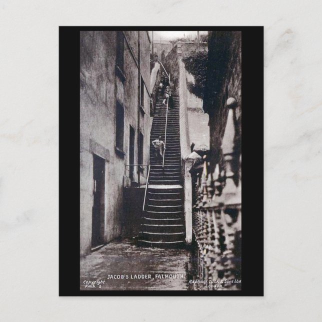 Cartão Postal Cartão-postal antigo - Falmouth, Cornwall (Frente)