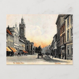 Cartão Postal Cartão-postal antigo - Fórum de Blandford, Dorse