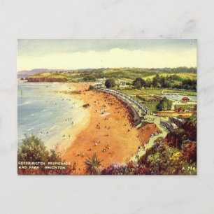 Cartão Postal Cartão-postal antigo - Goodrington, Paignton, Dev