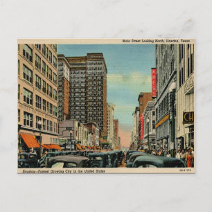 Cartão Postal Cartão-postal antigo - Houston, Texas