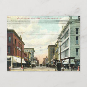 Cartão Postal Cartão-postal antigo - Houston, Texas