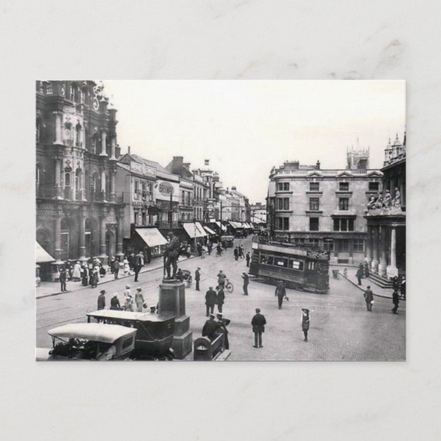 Cartão Postal Cartão-postal antigo - Ipswich, Suffolk em 1921 (Frente)