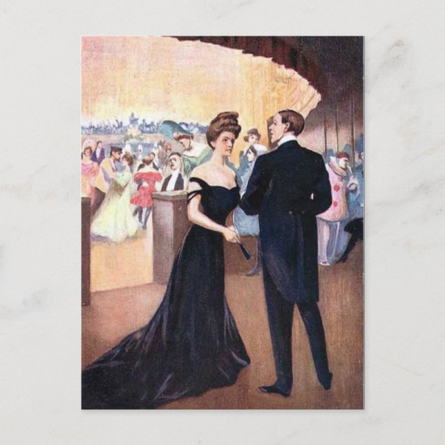 Cartão Postal Cartão-postal antigo - Jardim do Covent, Londres (Frente)