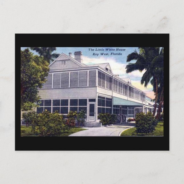 Cartão Postal Cartão-postal antigo - Key West, Flórida (Frente)