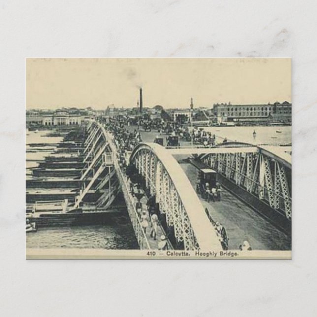 Cartão Postal Cartão-postal antigo - Kolkata, Índia (Frente)