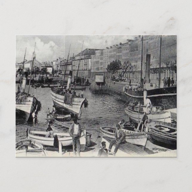 Cartão Postal Cartão-postal antigo - La Coruna, Espanha (Frente)