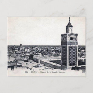 Cartão Postal Cartão-postal antigo - La Grande Mosquée, Tunis
