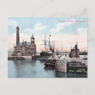 Cartão Postal Cartão-postal antigo - Langton Dock, Liverpool