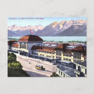 Cartão Postal Cartão-postal antigo - Lausanne, Suiça