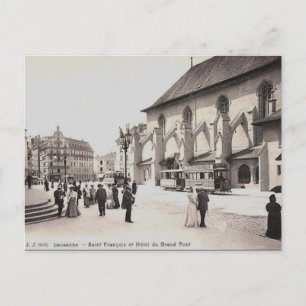 Cartão Postal Cartão-postal antigo - Lausanne, Suiça