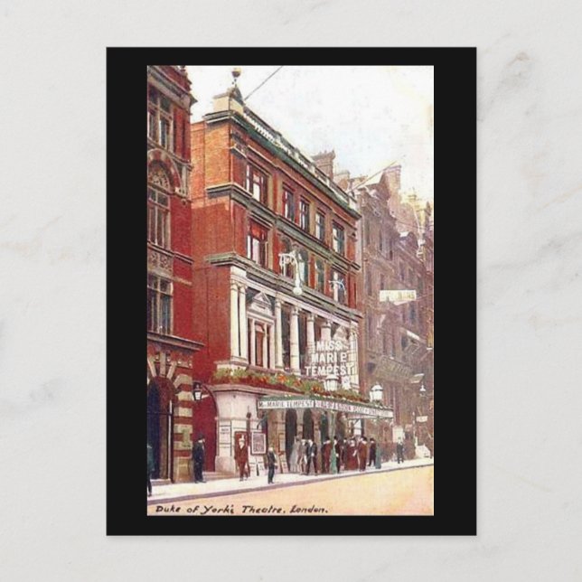 Cartão Postal Cartão-postal antigo - Londres, Teatro do Duque de (Frente)