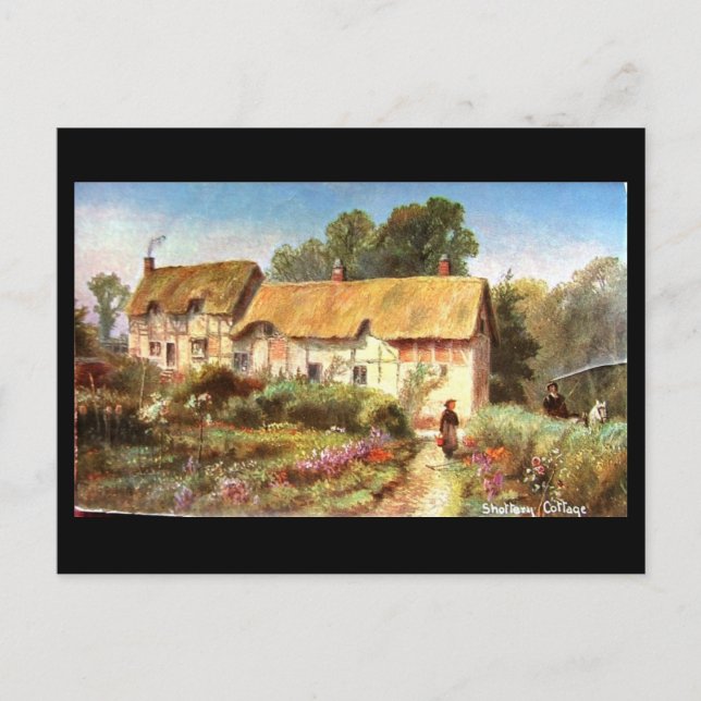 Cartão Postal Cartão-postal antigo, Loteria, Algodão de Anne Hat (Frente)