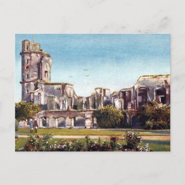 Cartão Postal Cartão-postal antigo - Lucknow, Índia (Frente)