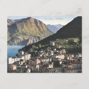 Cartão Postal Cartão-postal antigo - Lugano - Paradiso, Suiça