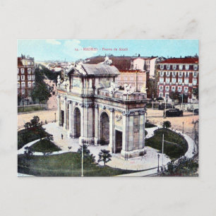 Cartão Postal Cartão-postal antigo - Madrid, Espanha