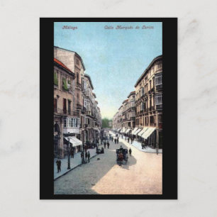 Cartão Postal Cartão-postal antigo - Málaga, Espanha.