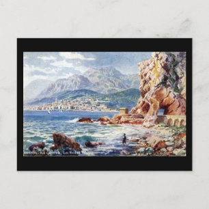 Cartão Postal Cartão-postal antigo - Menton, França