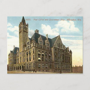 Cartão Postal Cartão-postal antigo - Milwaukee, Wisconsin, EUA