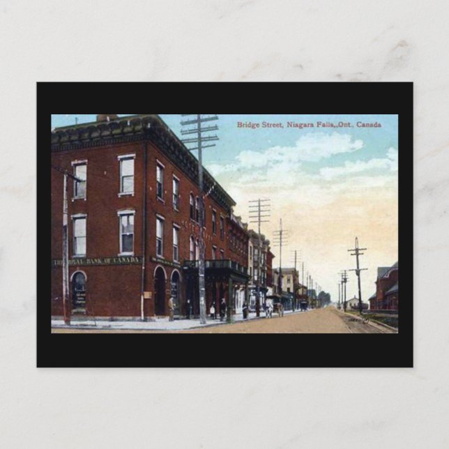 Cartão Postal Cartão-postal antigo - Niagara Falls, Ontário (Frente)