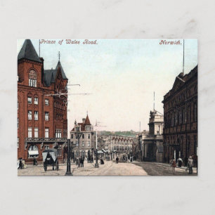 Cartão Postal Cartão-postal antigo - Norwich, Norfolk