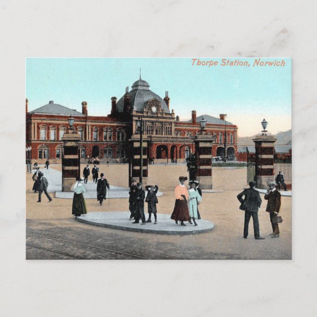 Cartão Postal Cartão-postal antigo - Norwich, Norfolk (Frente)