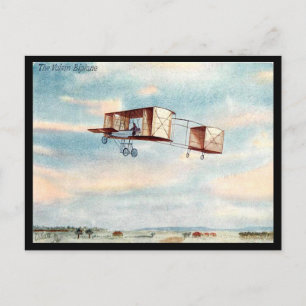 Cartão Postal Cartão-postal antigo - O Biplano Voisin