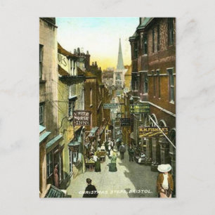 Cartão Postal Cartão-postal antigo - Passos de Natal, Bristol