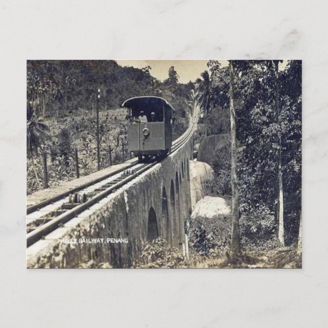 Cartão Postal Cartão-postal antigo - Penang, Malásia (Frente)