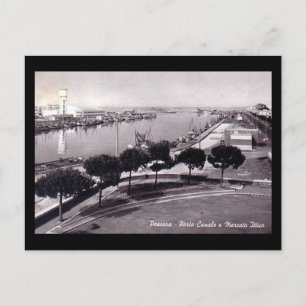 Cartão Postal Cartão-postal antigo - Pescara, a porta