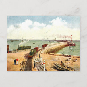 Cartão Postal Cartão-postal antigo - Pier Almirante, Dover, Ken