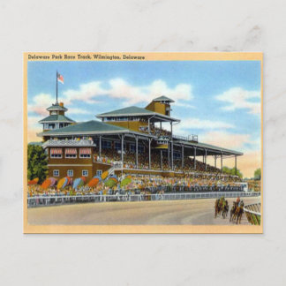 Cartão Postal Cartão-postal antigo, pista de corrida do Parque D